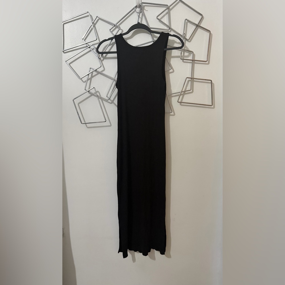 Storq Ribbed Tank Maternity Dress S/M or Size 2 ( Storq) - Picture 4 of 7